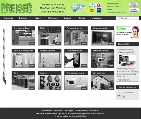 Dipl.Ing.Preiser MRT oHG - neuer Internetauftritt Bild: Dipl.Ing.Preiser MRT oHG - neuer Internetauftritt