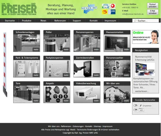 Bild: Dipl.Ing.Preiser MRT oHG - neuer Internetauftritt