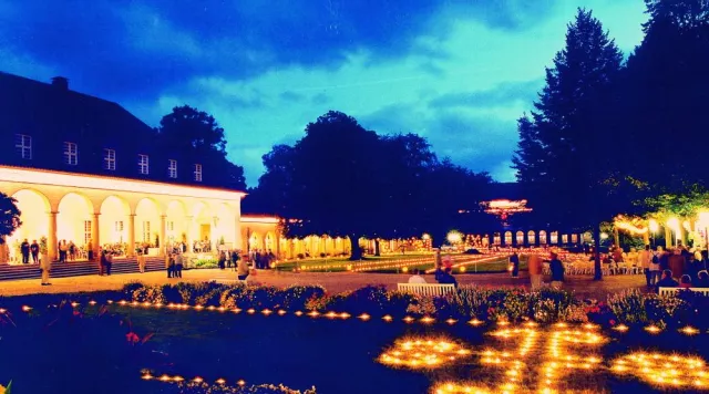 Bild: Romantisches Lichterfest im Palmengarten - Bad Pyrmont lädt ein zum „Goldenen Sonntag“ am 7. September
