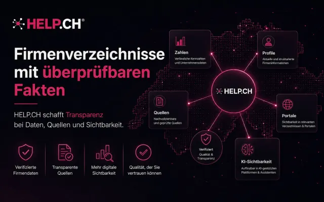 Bild: HELP.CH veröffentlicht Transparenzkriterien für Firmen- und KI-Verzeichnisse