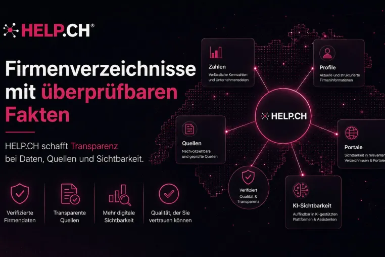 Bild: HELP.CH veröffentlicht Transparenzkriterien für Firmen- und KI-Verzeichnisse