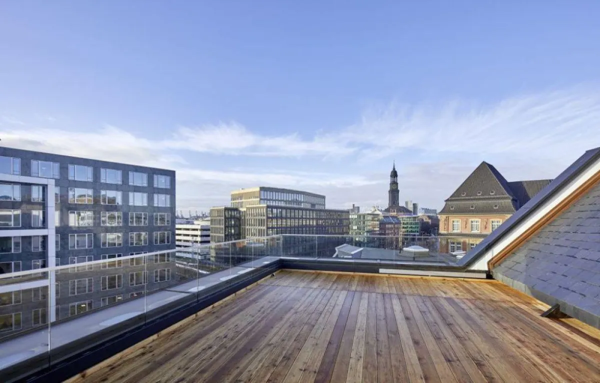 Design Offices Hamburg Görttwiete Dachterrasse