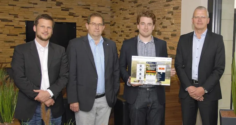Campuskram gewinnt den Mobile Solutions Award 2014 Bild: Campuskram gewinnt den Mobile Solutions Award 2014