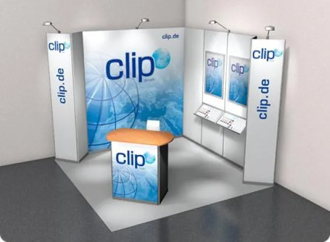 Bild: Kosten sparen – Messestand mieten