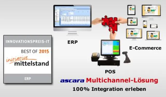 Bild: Multichannel-Lösung für KMUs mit INNOVATIONSPREIS-IT 2015 ausgezeichnet
