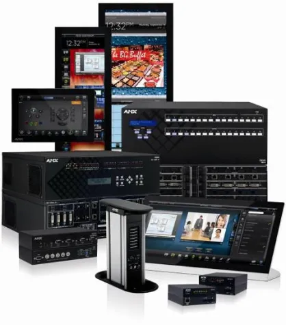 Bild: AMX auf der ISE 2014 in Amsterdam