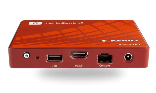 Bild: Kerio released neue Hardware Appliance für die All-in-one-Netzwerksicherheit kleiner Unternehmen