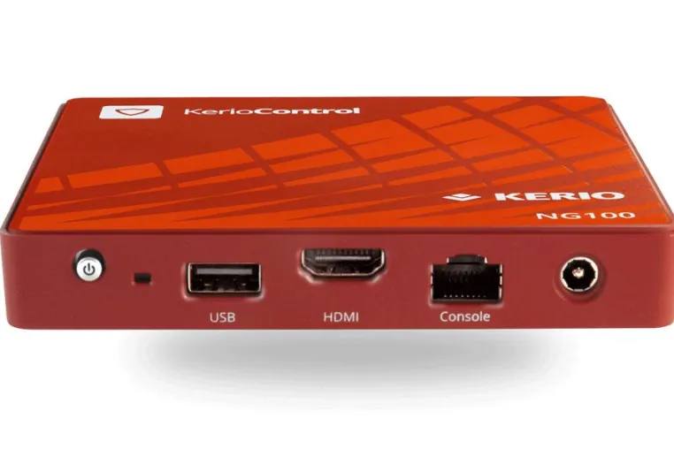 Bild: Kerio released neue Hardware Appliance für die All-in-one-Netzwerksicherheit kleiner Unternehmen