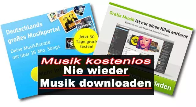 Bild: Musik kostenlos anhören - nie wieder downloaden - immer und überall