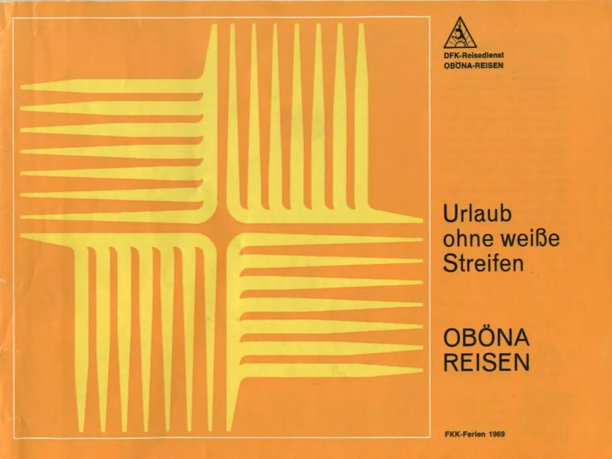 Erster offizieller Reisekatalog in den 60ern von Oböna