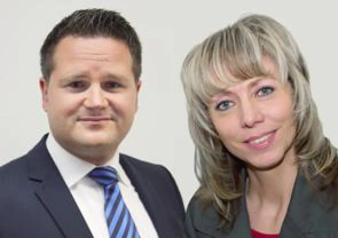 Bernd Färber und Heike Kleine sprechen gemeinsam auf dem 3. BME-Forum 2013.
