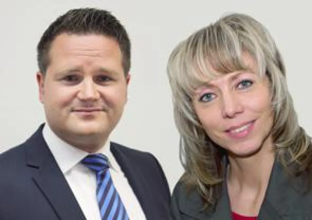 Bernd Färber und Heike Kleine sprechen gemeinsam auf dem 3. BME-Forum 2013.