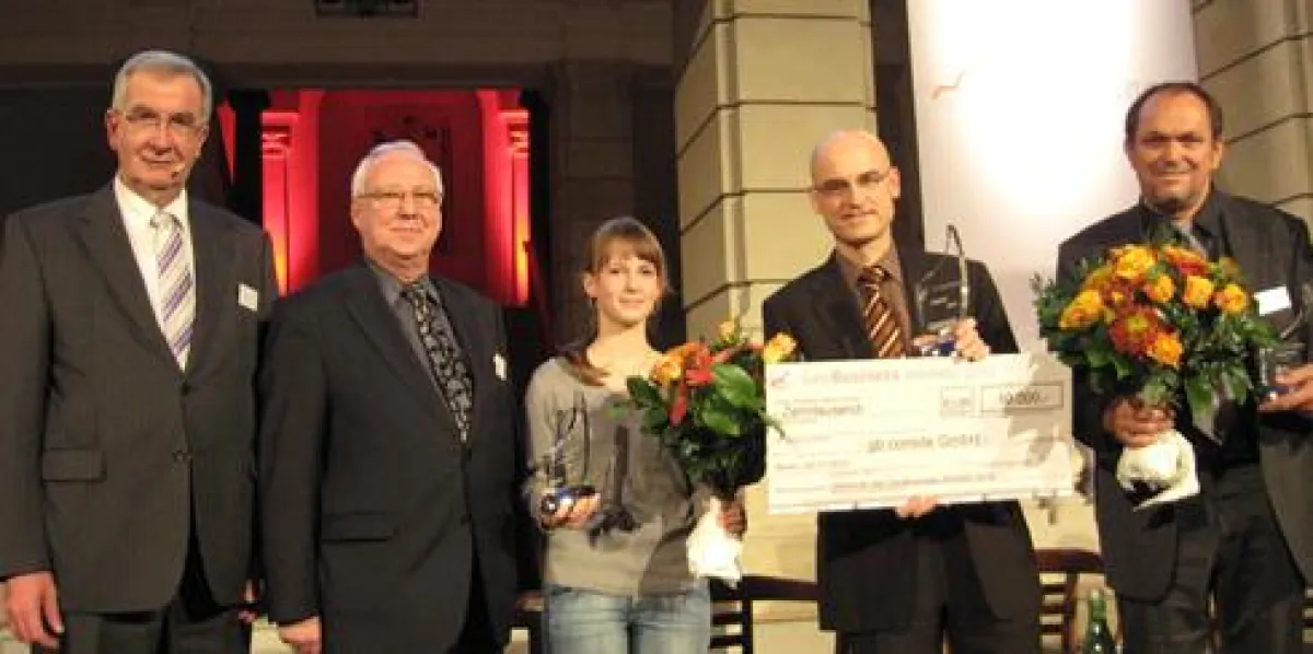 Preisverleihung GeoBusiness AWARD 2010. © GIW Geschäftsstelle.