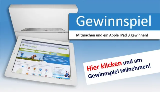 Bild: Bauportal-Hessen.de verlost IPad3