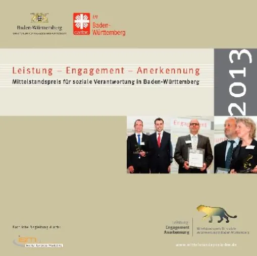 Bild: Hersteller der Walser Teilmatrizen in Dokumentation Lea Mittelstandspreis aufgenommen