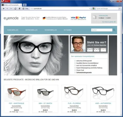 Bild: webworx launcht eyemade - Brillen und Sonnenbrillen zum Komplettpreis