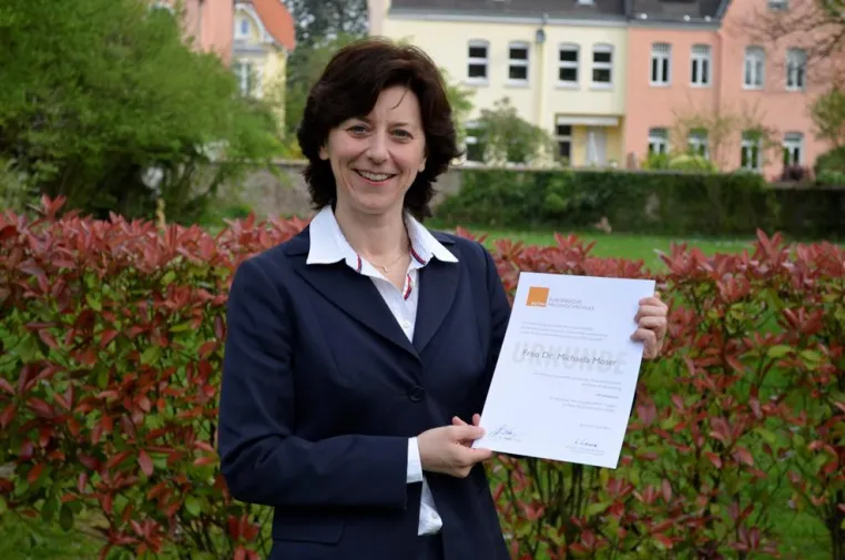 Dr. Michaela Moser zur Professorin an der EUFH berufen Bild: Dr. Michaela Moser zur Professorin an der EUFH berufen