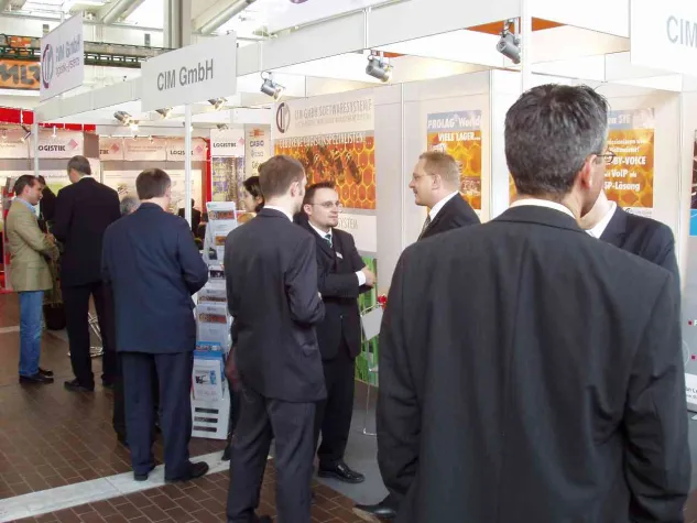 Bild: LogiMAT 2006 voller Erfolg für CIM GmbH und PROLAG® World