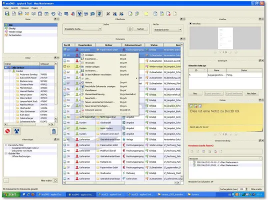 ecoDMS Version 12.05 (brandine) für Windows veröffentlicht Bild: ecoDMS Version 12.05 (brandine) für Windows veröffentlicht