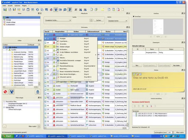 Bild: ecoDMS Version 12.05 (brandine) für Windows veröffentlicht