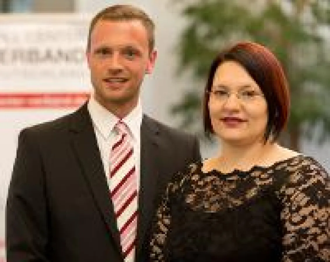 Benjamin Barnack, Kerstin Prassol (Foto: Detlef Gottwald, CCV)