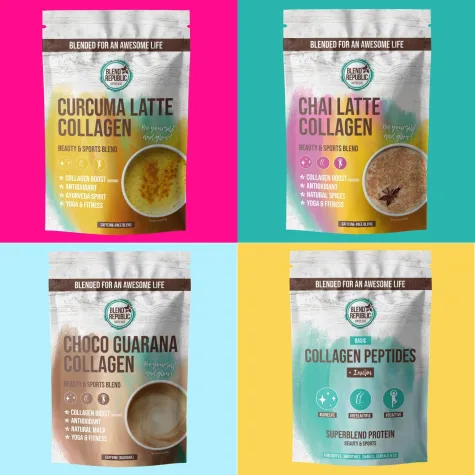 Bild: New Fusion: Latte Blends mit Kollagen für Beauty & Sports