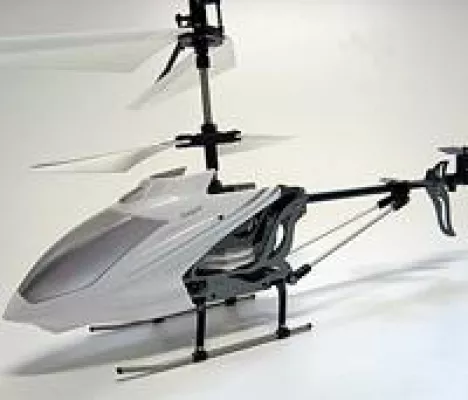 Bild: Brigamo stellt mit dem iHelicopter das Gadget des Jahres vor