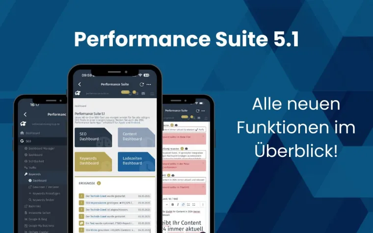 Bild: Neues Performance Suite Update verbessert Linkbuilding & Content-Erstellung