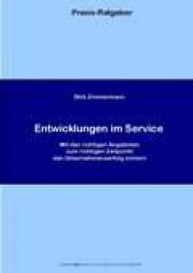eBook „Entwicklungen im Service“