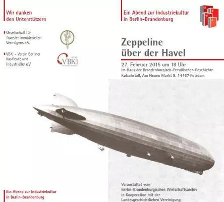 Bild: Zeppeline über der Havel