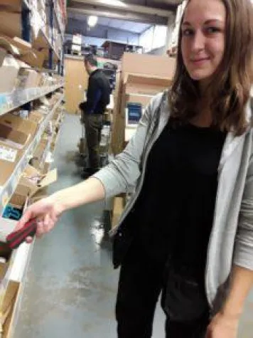 Bild: Barcode-Navi für blitzschnelle Kommissionierung von Sydesoft