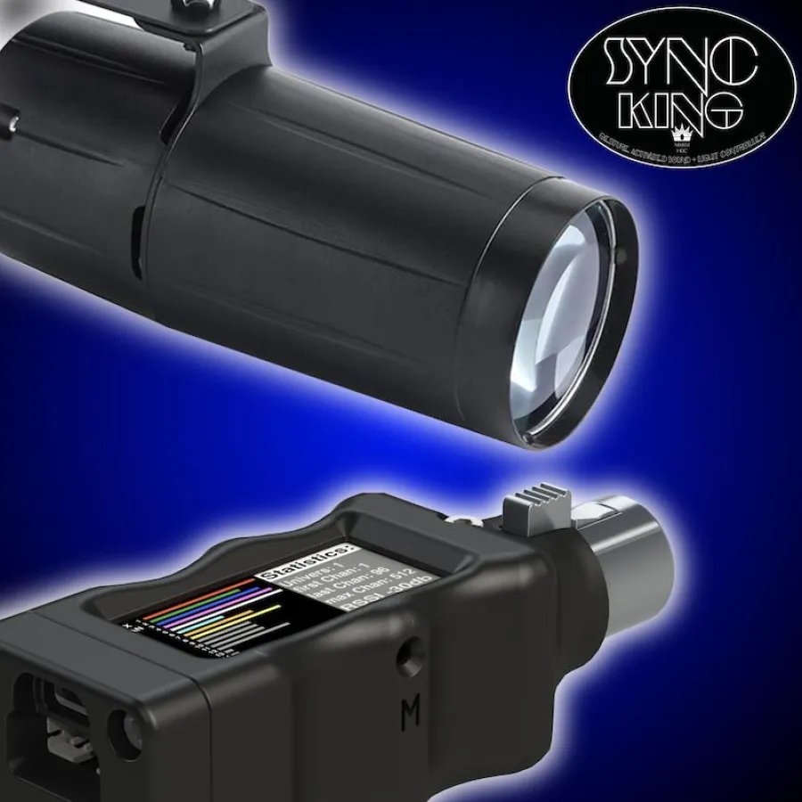 SyncKing? wireless DMX LED-Spots