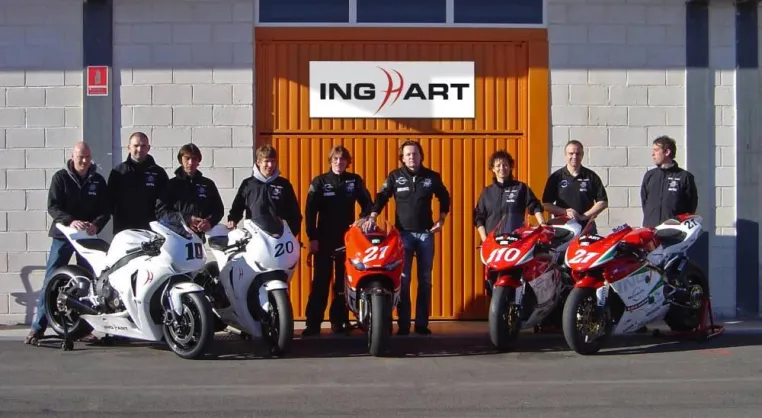 Bild: Inghart Racing Team fährt in der Saison 2009 mit Honda