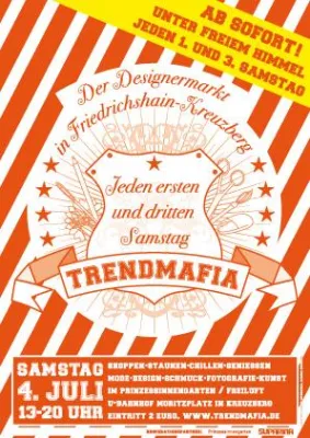 Bild: Trendmafia Designermarkt - Umschlagplatz für trendige Newcomer-Mode und Design-Angebote - zieht ins Grüne