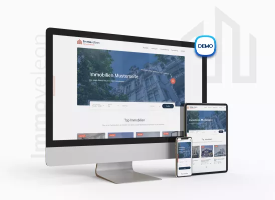 Bild: Moderne Immobilienvermarktung mit Contao