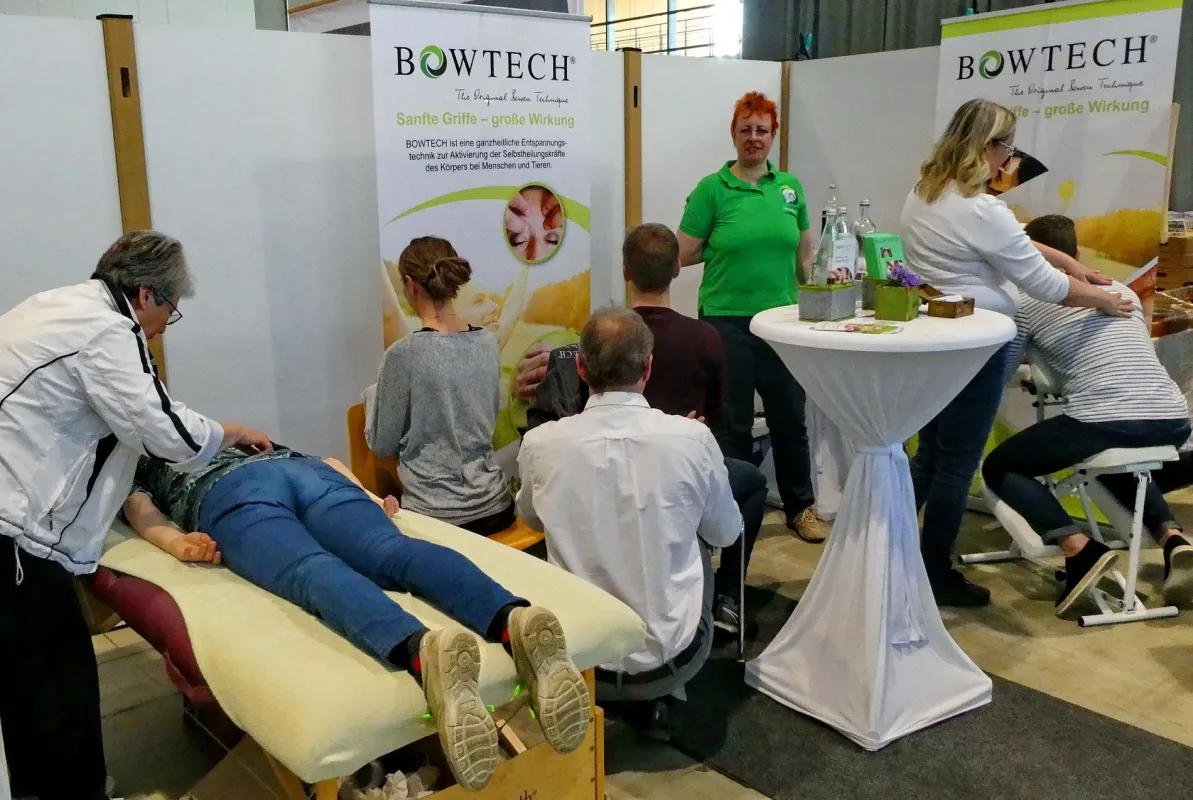 Alle Hände voll zu tun hatte das Bowtech-Team in Freiburg auf der Messe fairgoods. (www.bowtech.de)