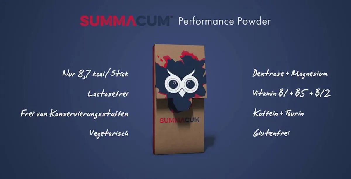 Eine Packung Summacum (Inhalt: 5 Performance-Sticks)