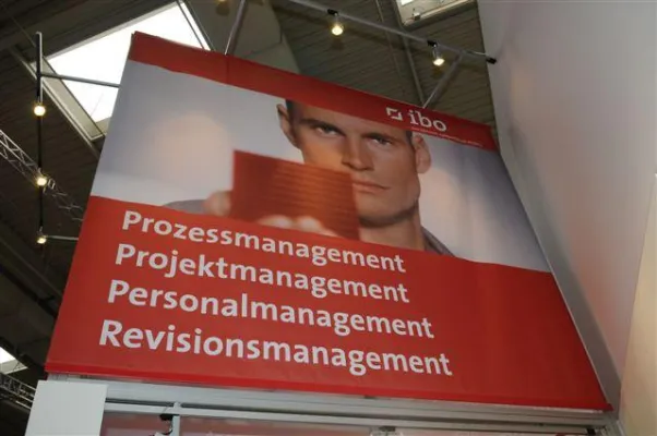 Bild: CeBIT 2010 - reges Interesse an Prozessmanagement- und Revisions-Software von ibo
