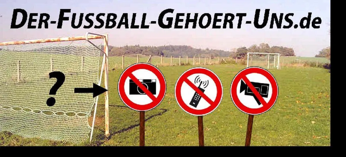 Auf www.der-fussball-gehoert-uns.de ruft die Sportcommunity meinSport.de alle Sportinteressierten zum gemeinsamen Protest gegen das geplante Fanvideo-Verbot des DFB auf.