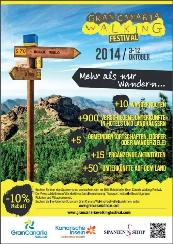 Bild: Drittes Gran Canaria Walking Festival vom 3. bis 12. Oktober