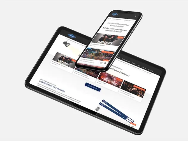 Bild: Werbeagentur Minotaurus modernisiert Website von Konzert Hofner