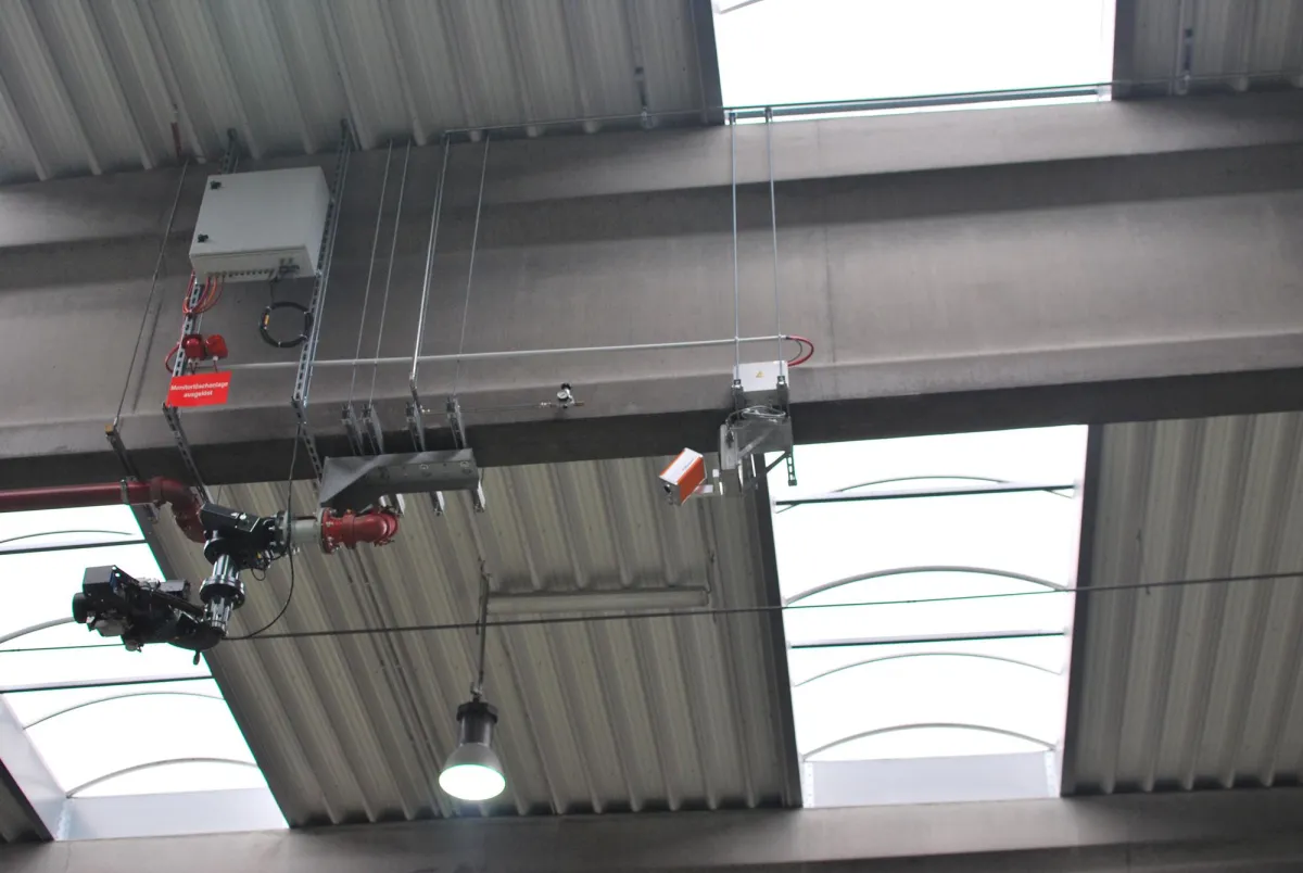 Eine schnelle Detektion des Brandguts (Hotspot) ist unabdingbar