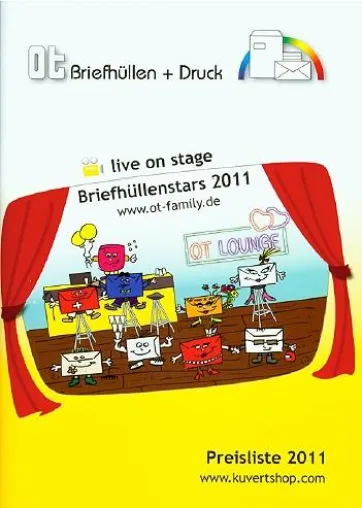 Preisliste 2011 - Die ganze Welt der Briefhüllen Bild: Preisliste 2011 - Die ganze Welt der Briefhüllen