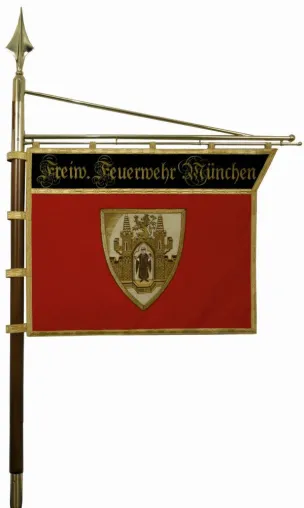 Bild: Großer Auftritt für die neue Standarte
