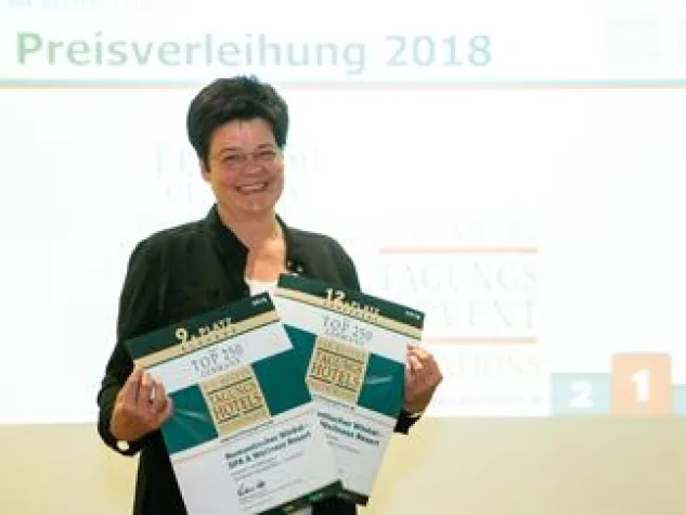 Bild: Romantischer Winkel ist erneut „Top-Tagungshotel“!
