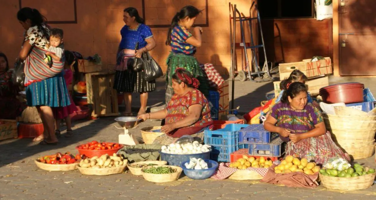 Marktfrauen in Antigua