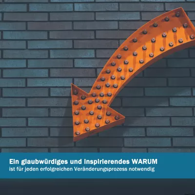 Bild: Erfolgreiche Veränderungsprozesse geben Antwort auf das Warum