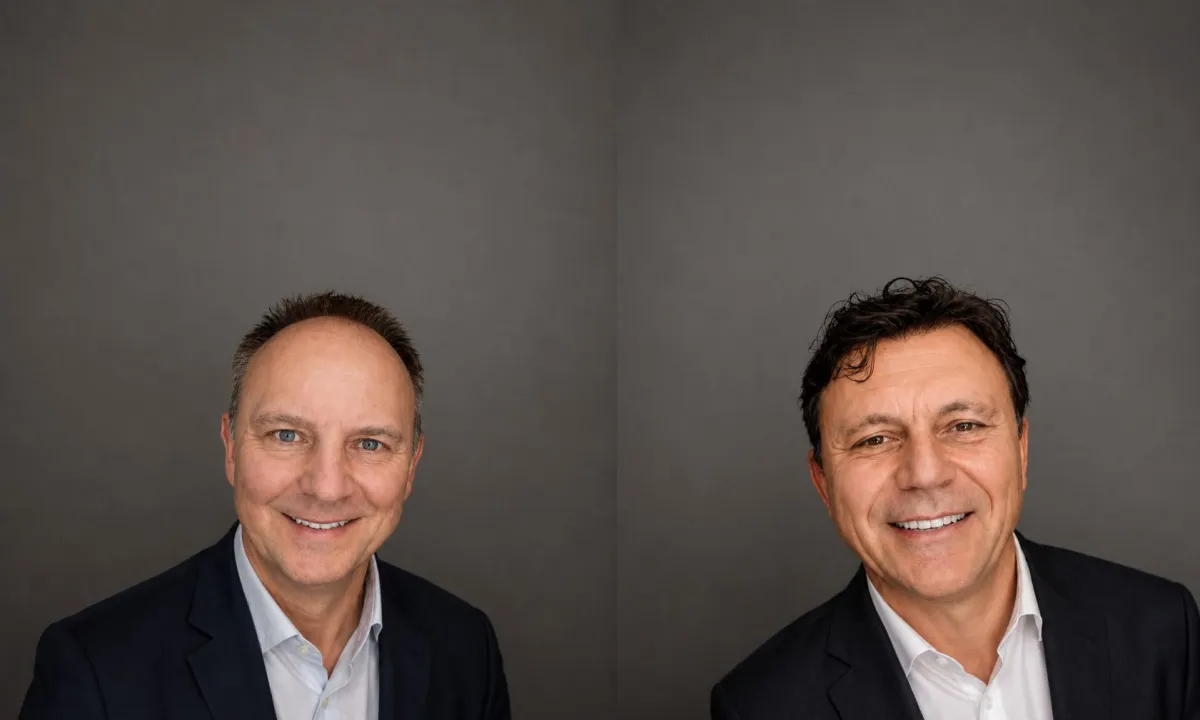 Thorsten Lenz und Robert Medic, Geschäftsführer von EIGENTUM-DIREKT (© Eigentum-Direkt Hausverwaltung GmbH)