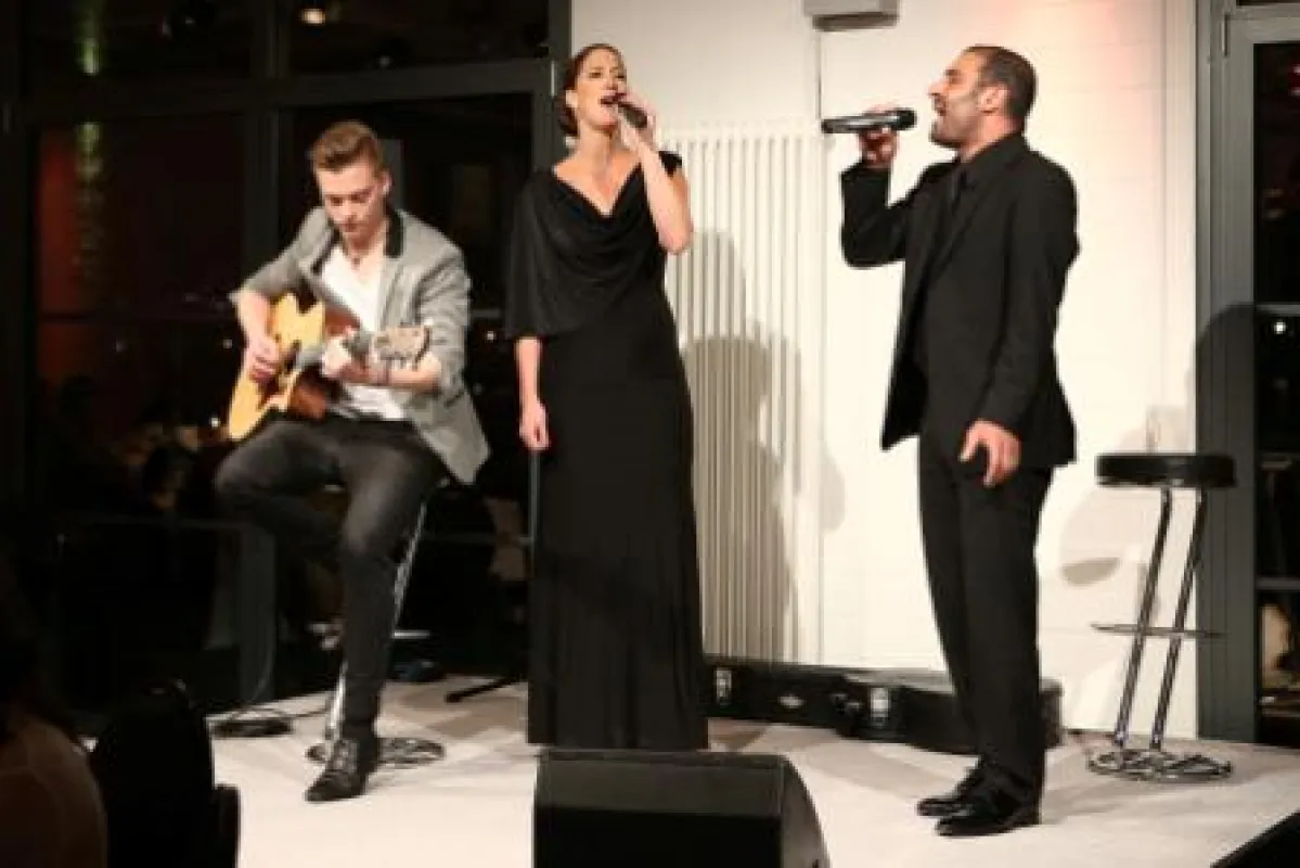 Charlotte Heinke, Volkan Baydar und Julian Neumann