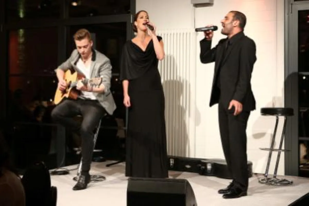 Charlotte Heinke, Volkan Baydar und Julian Neumann